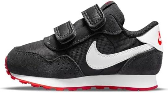 Nike Kids MD Valiant Training Shoe, Black White Dark Smoke Grey University Red, US 6