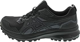 ASICS Men's Trail Scout 3 Sneaker, Black/Black, 12 UK