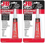 J-B Weld Superglue Gel 15g 2 Pack - SuperWeld Extreme Gel