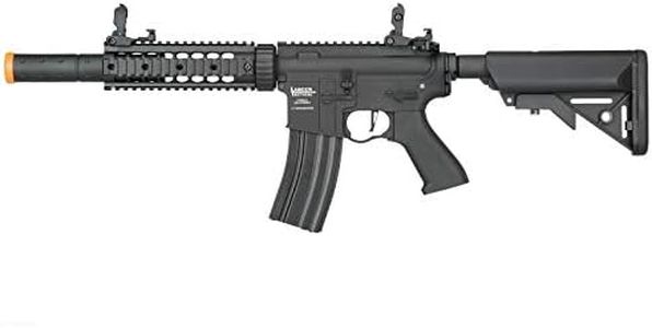 Lancer Tactical LT-15 ProLine Series M4 SD Airsoft AEG Rifle Low FPS Black 345 FPS