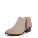 Vionic Women's Felicity Marissa Boot - Supportive Water Repellent Ankle Booties That Include a Concealed Orthotic Insole, Grey Suede, 11