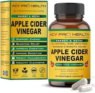 Certified Organic Apple Cider Vinegar Capsules Pro with Mother Acv Pills Detox Cleanse Acid Reflux Relief Support Supplement Ginger Root Cayenne Pepper Powder
