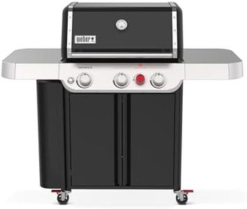 Weber Genesis E-330 Liquid Propane Gas Grill for Outdoor Grilling, 3 Burners, Black
