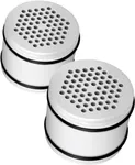 Waterdrop WHR-140 Shower Filter Replacement for Culligan® WHR-140, WSH-C125, ISH-100, HSH-C135, Shower Head Water Filter, with Advanced KDF Filtration Material, Pack of 2