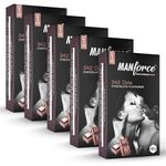 Manforce Xotic Chocolate Flavoured Condoms for Men | 50 pcs | Dotted, Contoured, & Lubricated Latex Condoms | For Enhanced Pleasure of Both | India’s No. 1* Condom Brand for Safe Sex