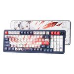 Redragon K686 PRO SE 98 Keys Wireless Gasket RGB Gaming Keyboard, 3-Modes Anime Mechanical Keyboard w/Hot-Swap Socket, Dedicated Knob Control & Sound Absorbing Pads, Custom Hi-Fi Linear Switch