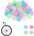 GAIVEK 108 Pcs Bike Spoke Beads, Lu