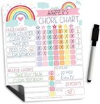 Rainbow Chores Chart for Kids - Reward Chart for Kids, Magnetic Chore Chart for Kids Good Behavior Chart for Kids at Home, Kids Chore Chart Toddler Chore Chart Chore Board, Kid Chore Charts