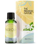 The Premium Nature Neroli Essential Oil for Diffuser | 100% Natural | Neroli Oil for Skin & Face | Essential Oil for Aromatherapy & Candle Making | Freshly Floral Scent, 30 mL