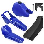 Wai Danie Plastic Body Fender Cover Shell Parts Kit Compatible with YAMAHA PW80 PY80 PW PY 80 PEEWEE Mini Dirt Pit Kids Bike Motocross Motorcycle