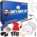 Dad’s Magic Set – 50 Brilliant Tricks for Dad to Amaze The Family – Video Tutorials Included - Taught by 20-Year Pro Magician Martin John - The Perfect Magic Trick Kit Dad Gift for Christmas