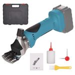 Benustra Cordless Electric Sheep Shears for Makita 18V Battery,550W 2800RPM Sheep Shearing Machine with Storage Box,13-Tooth Brushless Livestock Clippers for Goats Cattle Alpacas Horse(No Battery)