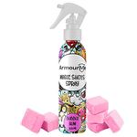 ArmourMe Magic Shoe Spray | Kids Feet & Sweat Odor Eliminator | Extra Strength Shoe Odor Eliminator (200 Ml) - Bubble Gum Scent
