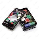 KOSTEN SPORTS Adult Casino Style Poker Chips & Cards Set (Multicolour 100 PCS)