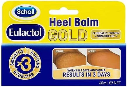 Scholl Eulactol Cracked Heel Balm Gold, 60 Millilitres