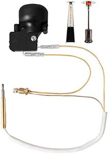 ranwin Thermocouple & Tilt Switch for Patio Heater, Thermocouple and Dump Switch Repair Kit for Propane, Glass Tube, Gas Patio Heater, Thermocouple Replacement for Tower Heater, 1 Pack