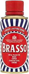 Brasso Liquid Metal Brass Copper Chrome Polish 175Ml