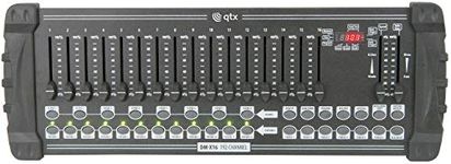 QTX | 192 Channel DMX Controller for Controlling up to 12 Effects lights Simultaneously Stage, DJ, Theatre, Nightclubs