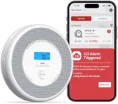 X-Sense Smart Smoke Detector and Carbon Monoxide Detector with Voice Location, Wi-Fi Smoke Detector Carbon Monoxide Detector Combo with Real-Time App Notifications, XP0A-iR, 1-Pack