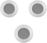 Black 20 pcs Silicone Washer Silicone Filter Gasket for shower head water tap faucet (White 3 Pcs)