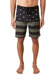 O'NEILL Mens Boardshorts Hyperfreaks 19 Inch Army/Hyperfreak Apollo 28