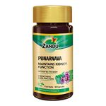 Zandu Punarnava Capsules, With Goodness of Natural Punarnava Extract known for Good Gut Health & for Healthy Appetite, Helps for Heart and Urinary Health - 60 Veg capsules