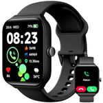 Smart Watches for Men Women, Alexa Built in & Bluetooth Call(Answer/Make), 1.95" Touch Screen Fitness Tracker with Heart Rate SpO2 Sleep Monitor Smart Watch for iPhone Android IP68 Waterproof