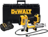 DEWALT DCGG571M1-GB DCGG571M1 18V XR Cordless li-ion Grease Gun (1 x 4Ah Battery), Multi
