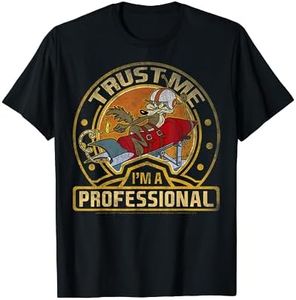 Looney Tunes Wile E. Coyote Trust Me I'm A Professional Short Sleeve T-Shirt