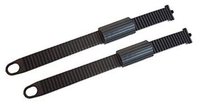 Thule 591 Pro Ride Bike Cycle Carrier Wheel Buckle Strap & Rim Protector x2