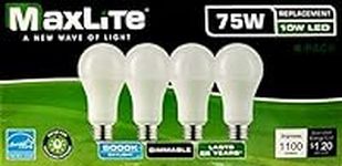 Maxlite LED Dimmable 4Pk A19 Bulb 7