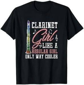 Clarinetist Marching Band Clarinet Player Girl Gift Clarinet T-Shirt