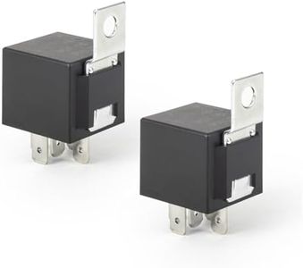 ENA 2 Pack 5 Pin 40AMP 12V DC SPDT Universal Multi-Purpose Relay 584416 586224 18-5705 Power Trim and Tilt Relay Compatible with Johnson Evinrude Outboard Marine Corp OMC