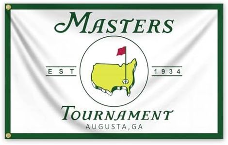 Masters Flag 3x5 Ft for Masters Golf Flag Double Sided Mirror Print Funny Man Cave Wall Masters Golf Banner for Room Teen Girls Indoor Outdoor Bedroom and College Dorm Garage Wall Decor Tapestry