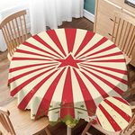 Yibeas Tablecloth Round Circus Tabl