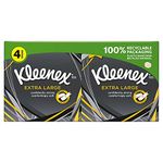 Kleenex Extra Large Compact - Pack of 4 (176 Tissues Total)