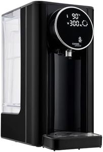 Cooks Professional Digital Hot Water Dispenser 2600W with 2.7L Tank | Energy Saving Fast Boil | Adjustable Dispense & Temperature | Boil Dry Protection | Descale Function & Water Filter | Black