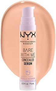 NYX Professional Makeup Bare with Me Concealer Serum 9.6 ml, 2.5 Medium Vanilla