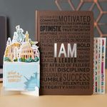 DOODLE Productivity Pro Planner Gift Set 2026 | A5 Executive Planner (288 Pages) + Desk Calendar + Activity Book + 4 Sticker Sheets + Mobile Stand | Smart Gift Box for Professionals & Executives