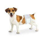 Four Paws Wee-Wee Disposable Male Dog Wraps Male Wraps X-Small/Small (36 Count)