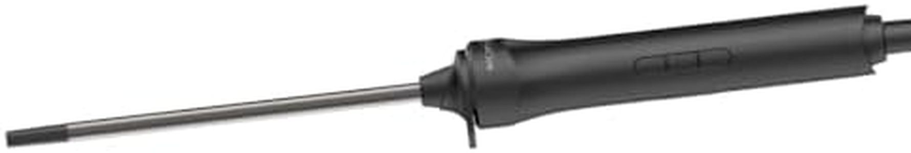 IKONIC Hotwand 2.0, with 10mm Titanium Barrel for Tight Skinny Curls, 8inch Long for Longer Hair, 360 Swivel Cord for Easy Curly Hair Style
