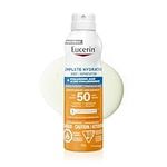 Eucerin Sun Complete Hydration Sunscreen Spray for Body SPF 50 | Sunscreen Spray with Hyaluronic Acid | Lightweight, Fragrance Free | 170 g Spray Bottle