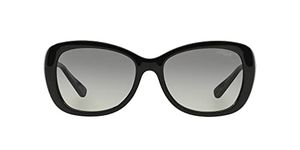 Vogue Eyewear Women's VO2943SB Sunglasses, Black/Grey Gradient, 55 mm