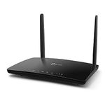 TP-Link Box 4G, Router 4G+ LTE Cat.6 300 Mbps WiFi AC 1200 Mbps, 2 x SMA for External Antenna, 4 RJ45 Gigabit Ports, Removable Antennas, OneMesh, Modem SIM Card for Any Operator, Archer MR600