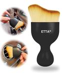 ETTA® Car Interior Cleaning Soft Brush -Car Cleaning Brushes Duster with Soft Bristles Dashboard Air Outlet Gap Dust Removal Brushes for Automotive Air Conditioner Vents(Black) Pack of 1