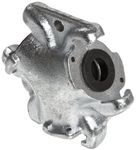 Dixon Air King AM10 Iron Air Hose Fitting, 2 Lug Universal Coupling with Triple Connections by Dixon Valve & Coupling