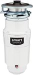 Smart Choice 1/2 HP Direct Wire Garbage Disposal for Kitchen Sinks, White | SC05DISPD1