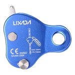 Lixada Rock Climbing Ascender Ultralight Fall Arrest Protection Belay Device Self-Locking 8-13MM Rope Grip Clamp for Outdoor Climbing and Rescue