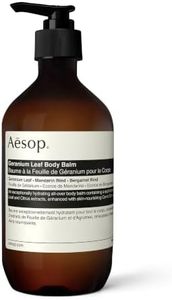 Aesop Geranium Leaf Body Balm | Soothing, Balancing Hydration with Geranium Leaf, Mandarin Rind, Bergamot Rind & Nut Oils | Green Citrus Fresh Scent | 500 mL / 16.9 fl oz