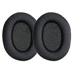 kwmobile Ear Pads Compatible with Kingston HyperX Cloud II/Cloud 2 / Cloud 1 Earpads - 2x Replacement for Headphones - Black